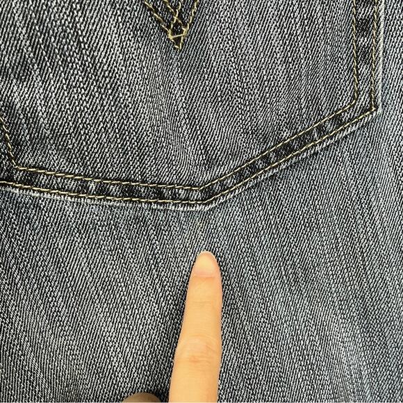 Levi’s 569 Loose Straight Jeans 36x32 Vintage Wash 2011 Stained Thrashed - Picture 5 of 8